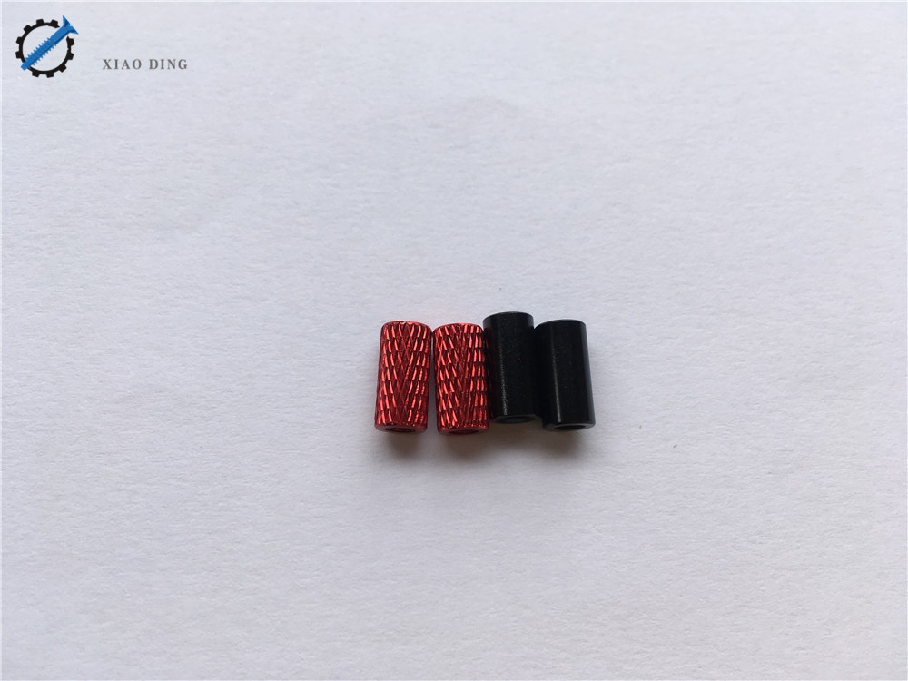 M3x5mm Red Round Aluminum Standoffs